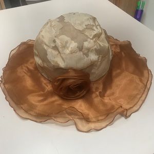 Fancy floppy summer hat